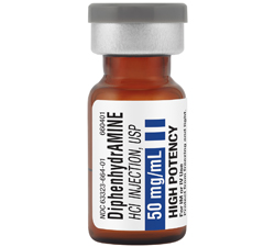 DiphenhydrAMINE Hydrochloride Injection, USP 